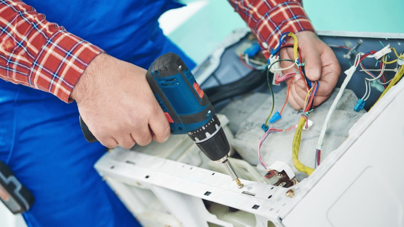 Gaziemir Finlux Finlux çamaşır makinesi kart tamiri – Su almama arızası orijinal parça ile giderildi. - Teknik servis örneği